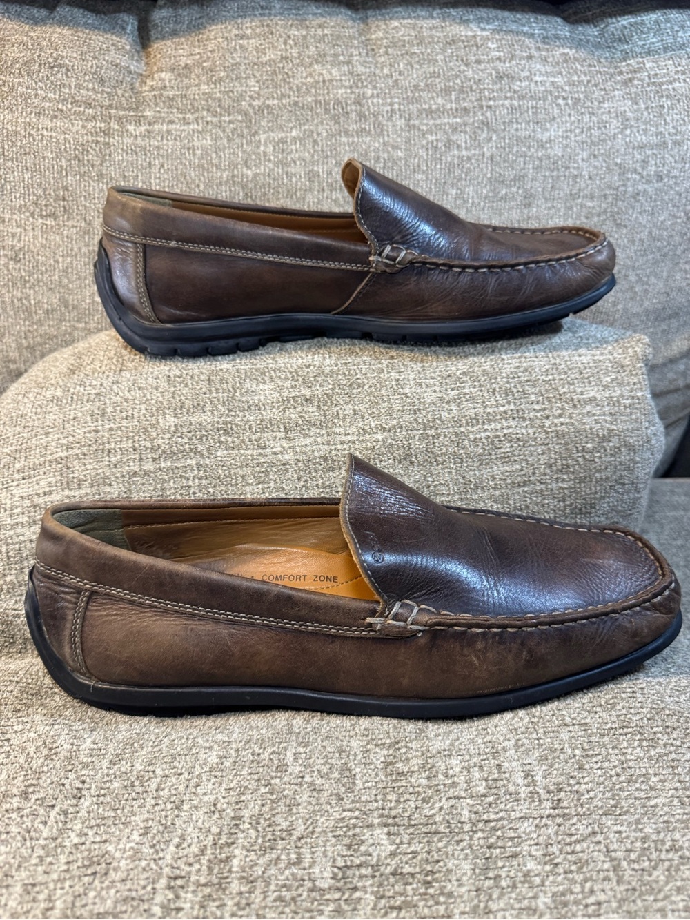 Ecco Men's Brown Classic Moc 2.0 Loafer Size 12 (46)